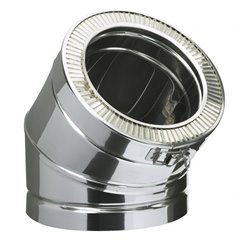 Coude EC45-130TI 45 degrés Ø 130 mm