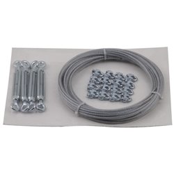 Kit de haubanage Therminox KITHAUBANG avec cablage, tendeurs et serrages