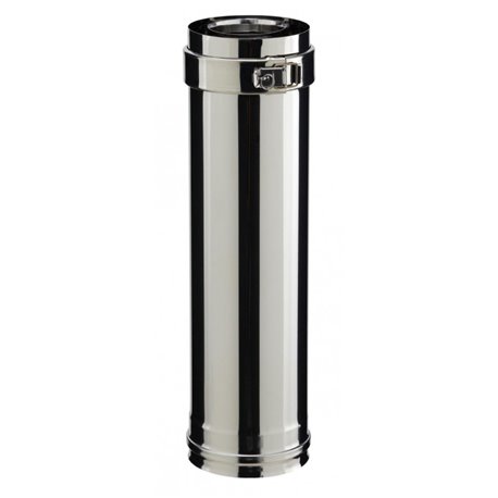 Elément droit PGI ED450100PGI Hauteur 450 mm Ø 100 mm Elément droit PGI ED450100PGI Hauteur 450 mm Ø 100 mm