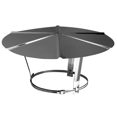 Chapeau Tubage flexible CHAP80-130INOX Ø 80 mm