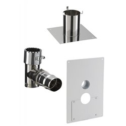 Kit de rénovation PGI KRFLRPAH80PGI rectangulaire Ø 80/130 mm