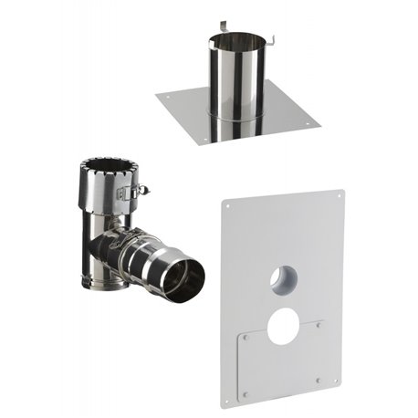 Kit de rénovation PGI KRFLRPAH80PGI rectangulaire Ø 80/130 mm Kit de rénovation PGI KRFLRPAH80PGI rectangulaire Ø 80/130 mm