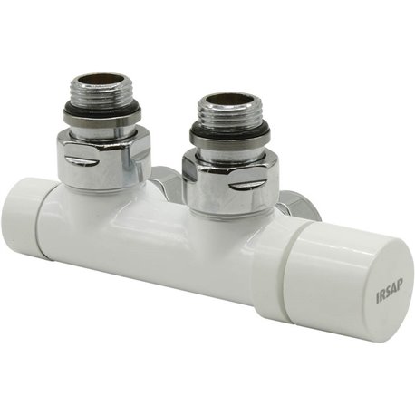 Kit robinet coude 50 mm équerre VALKIT50SQUCU01 thermostatisable 