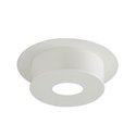 Finition plafond ronde Inox Galva FPH120I/G/150/9020 Ø 150 Blanc