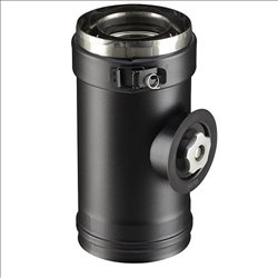 Trappe de visite ETV80/130PGI/9030 PGI Ø 80-130 mm Noir