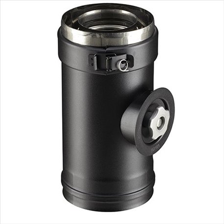 Trappe de visite ETV80/130PGI/9030 PGI Ø 80-130 mm Noir