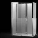 Cabine Onyx Porte Coulissante 1290SLRAWH 1200x900 mm en niche droite