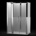 Cabine Onyx Porte Saloon 1290SDRCWH 1200x900 mm en angle droite