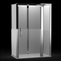 Cabine Onyx Porte Classique 1290CDLCWH 1200x900 mm en angle gauche