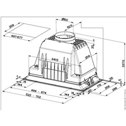 Groupe filtrant INCA PLUS 520 5772785 avec moteur 580 m3/h