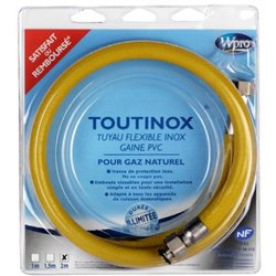 Tuyau flexible Toutinox TNE200 pour appareil cuisson 2 m