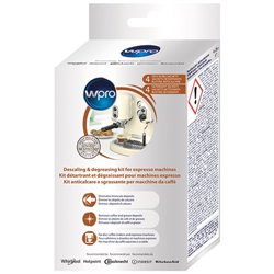 Kit de maintenance détartrant et dégraissant KMC800/1 pour cafetière auto, à dosettes et expresso 