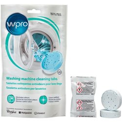 Lot de 3 tablettes AFR301 pour lave-linge 
