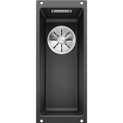 Evier Subline 160-U Silgranit 523396 190x460 mm Anthracite