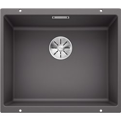 Evier Subline 500-U Silgranit 523433 530x460 mm Gris Rocher