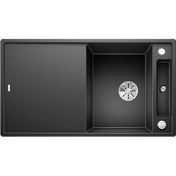 Evier Axia III 5 S Silgranit PuraDur 523205 Planche frêne  Anthracite