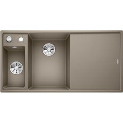Evier Axia III 6 S 524660 Planche verre blanc Tartufo