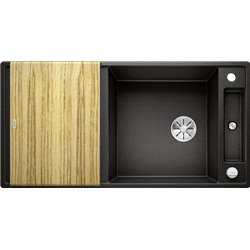 Evier Axia III XL 6 S 525858 Planche frêne Noir