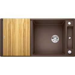 Evier Axia III XL 6 S 523509 Planche frêne Café