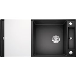 Evier Axia III XL 6 S-F Silgranit PuraDur 523526 Planche verre blanc Anthracite