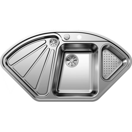 Evier Blancodelta-IF 9E 523667 Inox 
