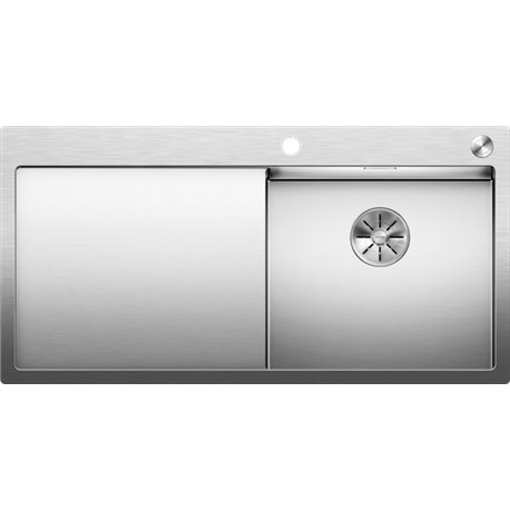Evier Claron 5 S-IF Steelart 521625 Grande cuve Egouttoir à gauche