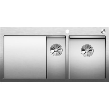 Evier Claron 6 S-IF Steelart 521645 Cuve simple et vide sauce Egouttoir à gauche Evier Claron 6 S-IF Steelart 521645 Cuve simple et vide sauce Egouttoir à gauche