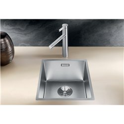 Evier Claron 340-IF Durinox 523388 Cuve simple 380x440 mm