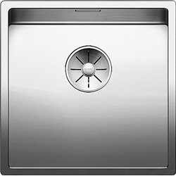 Evier Claron 400-U Steelart 521573 Cuve simple 440x440 mm