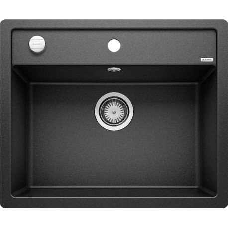 Evier Dalago 6-F 525875 615x510 mm Noir