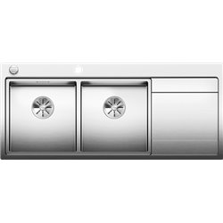 Evier Divon II 8 S-IF Inox 521664 1160x510 mm double cuve égouttoir à droite
