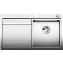 Evier Divon II 5 S-IF Inox 521660 1000x510 mm égouttoir à gauche