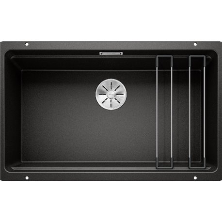 Evier Etagon 700-U  525891 730x460 mm Noir