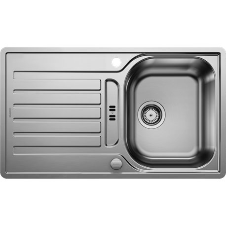 Evier Lantos 45 S-IF 519717 860x500 mm 1 cuve avec égouttoir