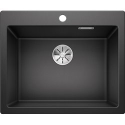 Evier Pleon 6 521678 Anthracite , vidage manuel