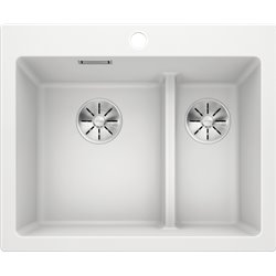Evier Pleon 6 521693 Blanc  , vidage manuel