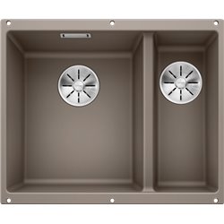 Evier Subline 340/160-U Silgranit 523556 Grande cuve gauche Tartufo
