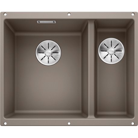 Evier Subline 340/160-U Silgranit 523556 Grande cuve gauche Tartufo