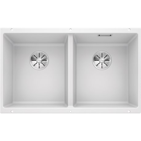 Evier Subline 350/350-U Silgranit 523578 Blanc 