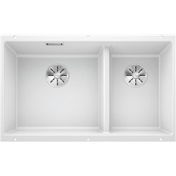 Evier Subline 430/270-U Silgranit 523155 Blanc 