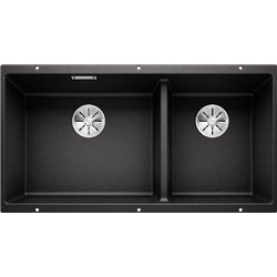 Evier Subline 480/320-U Silgranit 525993 Noir 