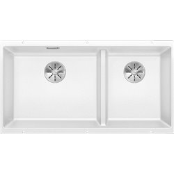 Evier Subline 480/320-U Silgranit 523588 Blanc 