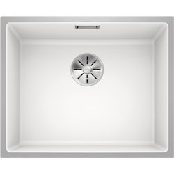 Evier Subline 500-IF SteelFrame Silgranit 524110 Blanc Manuel