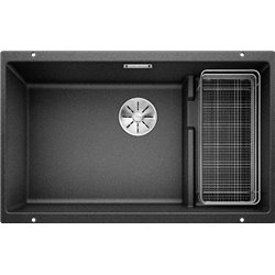 Evier Subline 700-U Level Silgranit 523452 Avec accessoires Anthracite