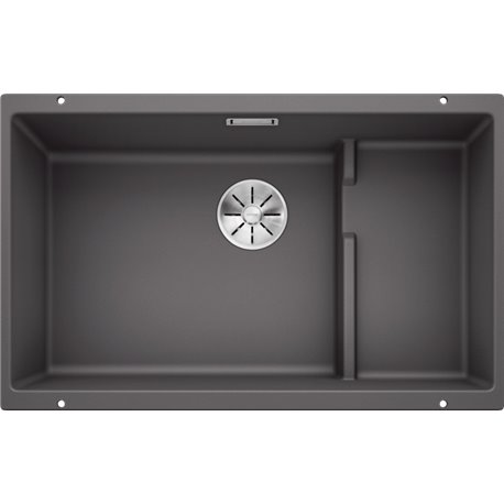 Evier Subline 700-U Level Silgranit 523539 Sans accessoires Gris rocher