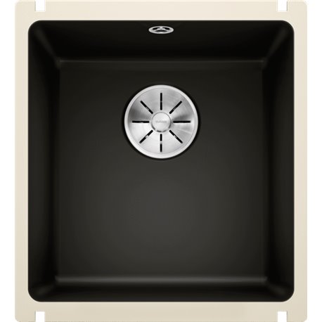 Evier Subline 375-U Céramique 523732 414x456 mm Noir PuraPlus Evier Subline 375-U Céramique 523732 414x456 mm Noir PuraPlus
