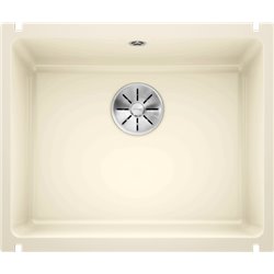 Evier Subline 500-U Céramique 523734 543x456 mm Magnolia Cristal PuraPlus