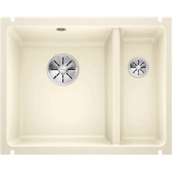 Evier Subline 350/150-U Céramique 523742 567x456 mm Magnolia Cristal PuraPlus