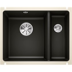 Evier Subline 350/150-U Céramique 523747 567x456 mm Noir PuraPlus