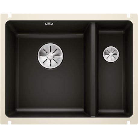 Evier Subline 350/150-U Céramique 523747 567x456 mm Noir PuraPlus